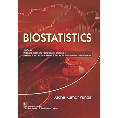 BIOSTATISTICS (PB 2022) book by PUNDIR S.K.