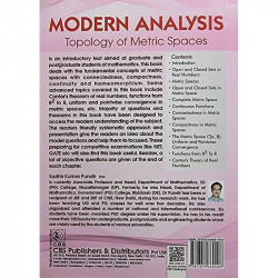 MODERN ANALYSIS TOPOLOGY OF METRIC SPACES (PB 2021) book by PUNDIR S.K. - Additional Image 4