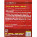 SOLUTIONS TO WEATHERBURN'S ELEMENTARY VECTOR ANALYSIS (2011): With Applications to Geometry & Mechanics book by SINHA - Addition