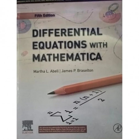 DIFFERENTIAL EQUATIONS WITH MATHEMATICA 5ED (PB 2024) book by James P. Braselton Martha L. Abell