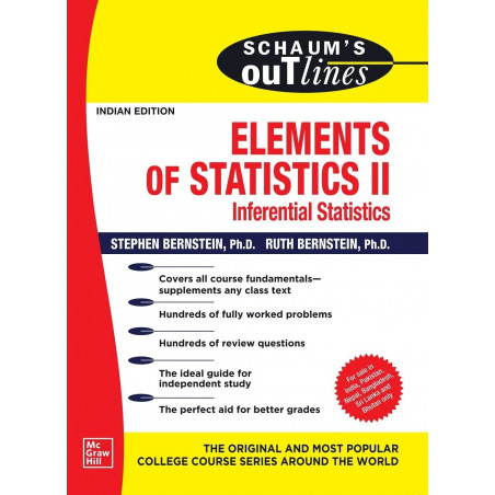 Schaums Outline Of Elements Of Statistics Ii Inferential Statistics (Pb 2020) book by Ruth Bernstein, Stephen Bernstein