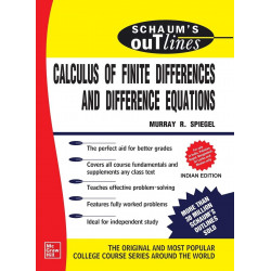 Schaums Outline Of Calculus Of Finite Differences And Difference Equations (Pb 2020) book by Murray R. Spiegel