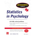 Schaums Outline Of Statistics In Psychology Problem Solved (Pb 2020) book by Larry J. Stephens