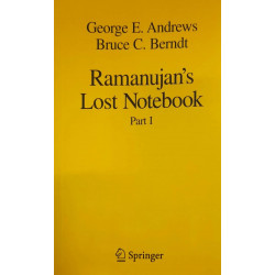 RAMANUJANS LOST NOTEBOOK PART 1 (PB 2018) book by ANDREWS G E