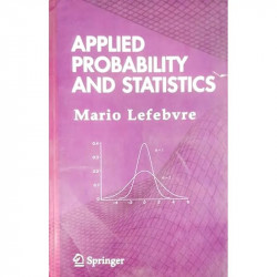 Applied Probability And Statistics (Pb 2018) book by LEFEBVRE M. - Back Cover