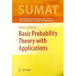 BASIC PROBABILITY THEORY WITH APPLICATIONS book by LEFEBVRE M.
