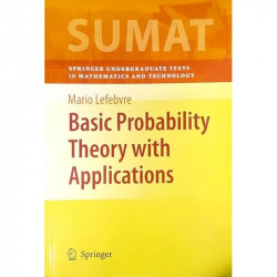 BASIC PROBABILITY THEORY WITH APPLICATIONS book by LEFEBVRE M. - Back Cover