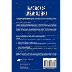 Handbook of Linear Algebra (Discrete Mathematics and Its Applications) book by HOGBEN
