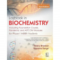 Logbook in Biochemistry | Including Foundation Course, Pandemic and Aetcom Modules For Phase I MBBS Students (PB 2027) book… - B