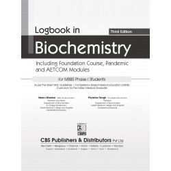 Logbook in Biochemistry | Including Foundation Course, Pandemic and Aetcom Modules For Phase I MBBS Students (PB 2027) book… - A