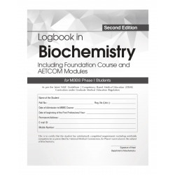 Logbook In Biochemistry Including Foundation Course And Aetcom Modules For Phase I Mbbs Students (Pb 2025) book by Neeru Bha… -