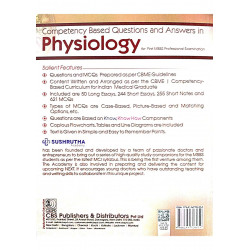 Competency Based Questions And Answers In Physiology For First Mbbs Professional Examination (Pb 2024) book by SUSHRUTHA ACA… -