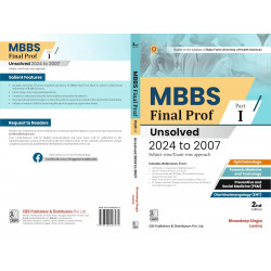 MBBS Final Prof Part I Unsolved 2024-2007, 2nd ed. book by Bhawdeep Singla, Lovina - Additional Image 5