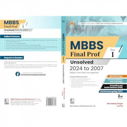 MBBS Final Prof Part I Unsolved 2024-2007, 2nd ed. book by Bhawdeep Singla, Lovina - Additional Image 6