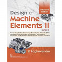 Design of Machine Elements II book by K. Raghavendra - Back Cover