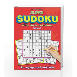 Super Sudoku with Solutions Book - 1 by Dreamland Publications Book-9789350895085