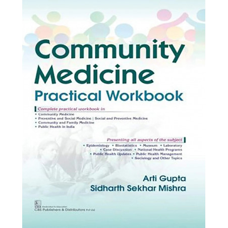 COMMUNITY MEDICINE PRACTICAL WORKBOOK (PB 2019) book by GUPTA A