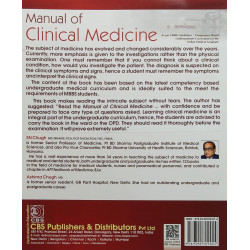 MANUAL OF CLINICAL MEDICINE (PB 2021) book by CHUGH SN - Additional Image 3