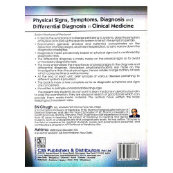Physical Signs Symptoms Diagnosis And Differential Diagnosis In Clinical Medicine (Pb 2017) book by CHUGH SN - Additional Image