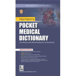HARRISON'S POCKET MEDICAL DICTIONARY FOR MEDICAL AND ALLIED HEALTHCARE PROFESSIONALS (PB 2025) book by HARRISON