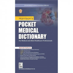 HARRISON'S POCKET MEDICAL DICTIONARY FOR MEDICAL AND ALLIED HEALTHCARE PROFESSIONALS (PB 2025) book by HARRISON - Back Cover