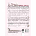 Signs & Symptoms and Differential Diagnosis in Clinical Medicine (PB 2026) book by U N Panda, Pratyasha Padhi - Back Cover