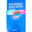 THESIS WRITING FOR MASTERS AND PH D PROGRAM book by PARIJA S.C.