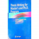 THESIS WRITING FOR MASTERS AND PH D PROGRAM book by PARIJA S.C. - Back Cover