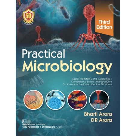 Practical Microbiology 3Ed (Pb 2025) book by D.R. Arora, Bharti Arora