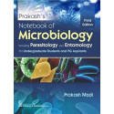 PRAKASHS NOTEBOOK OF MICROBIOLOGY INCLUDING PARASIOLOGY AND ENTOMOLOGY 3ED (PB 2020) book by MODI P
