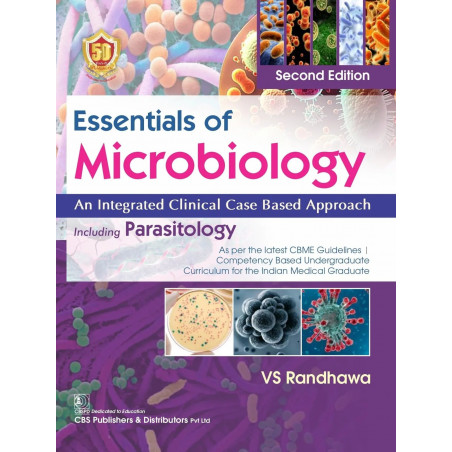 Essentials Of Microbiology An Integrated Clinical Case Based Approach Including Parasitology 2Ed (Pb 2024) book by VS. Randh…
