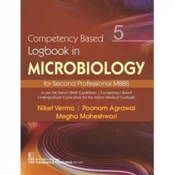 Competency Based Logbook In Microbiology 5 For Second Professional Mbbs (Pb 2025) book by NIKET VERMA - Back Cover