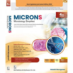Microns Microbiology Simplified 4Ed (Pb 2023) book by MURUGESAN M - Back Cover