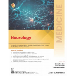 MEDICINE NEUROLOGY (PB 2025) ( ISBN - 9788197750038 ) book by ASHIS KUMAR SAHA