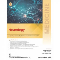 MEDICINE NEUROLOGY (PB 2025) ( ISBN - 9788197750038 ) book by ASHIS KUMAR SAHA - Back Cover