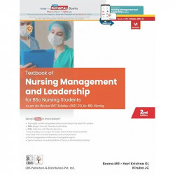 Textbook Of Nursing Management And Leadership For Bsc Nursing Students 2Ed (Pb 2025) book by M.R. Beena, GL Hari Krishna - Back