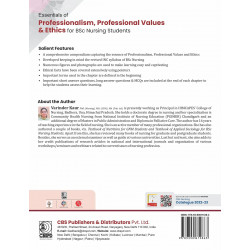 Essentials Of Professionalism Professional Values And Ethics For Bsc Nursing Students Based On Inc The Revised Syllabus 2021… -