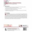 Essentials Of Professionalism Professional Values And Ethics For Bsc Nursing Students Based On Inc The Revised Syllabus 2021… -