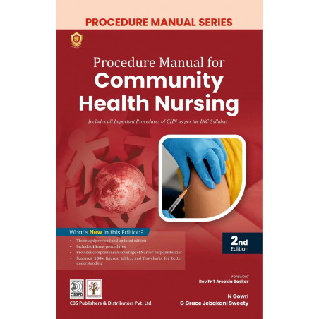 Procedure Manual for Community Health Nursing (PB 2026) book by N Gowri, Grace Gebakeni