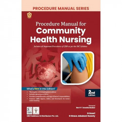 Procedure Manual for Community Health Nursing (PB 2026) book by N Gowri, Grace Gebakeni - Back Cover