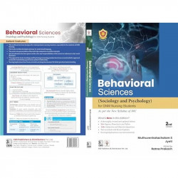 Behavioral Sciences Sociology And Psychology For Gnm Nursing Students 2Ed (Pb 2026) book by Muthuvenkatachalam S, Jyoti - Additi