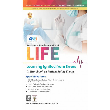 Life Learning Ignited From Errors A Handbook On Patient Safety Events (Pb 2025) book by ANEI Association of Nurse Executives…