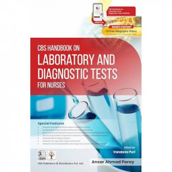 CBS Handbook on Laboratory and Diagnostic Tests for Nurses (PB 2026) book by Dr Ansar Ahmad Paray, Dr Vandana Puri - Back Cover