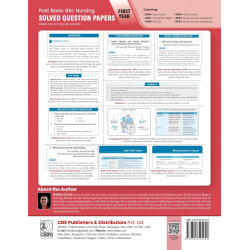 Post Basic BSc Nursing Solved Question Papers ( Subject Wise Cum - Topic Wise Approach ) - FIRST YEAR book by Babita Sood - Addi