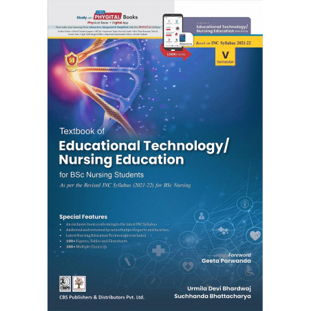 Textbook Of Educational Technology Nursing Education For Bsc Nursing Students (Pb 2025) book by BHARDWAJ U B