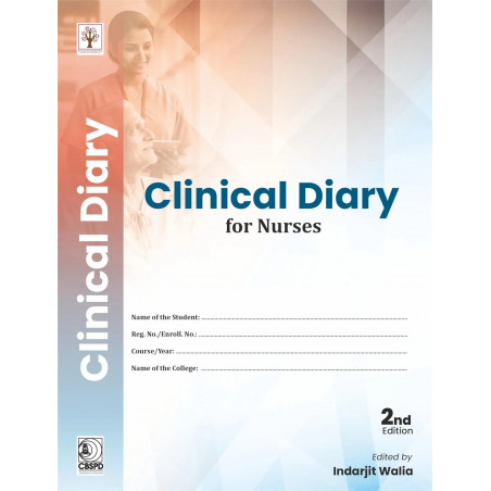Clinical Diary for Nurses; 2nd edition ( HB - 2026 ) book by Indarjit Walia