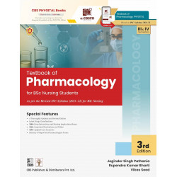 Textbook of Pharmacology for BSc Nursing Students (PB - 2026) book by Joginder Pathania, Rupendra Bharti