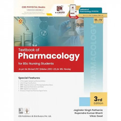 Textbook of Pharmacology for BSc Nursing Students (PB - 2026) book by Joginder Pathania, Rupendra Bharti - Back Cover