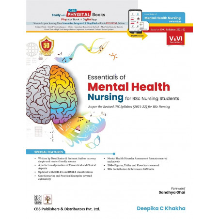 Essentials of Mental Health Nursing for BSc Nursing Students (1st Edition) book by Deepika C Khakha