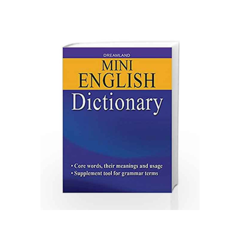 Mini English Dictionary by Dreamland Publications Book-9789350898604